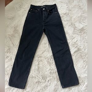 Aritzia Denim Forum black jeans